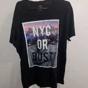 Men's Express NYC or Bust Tee XXL